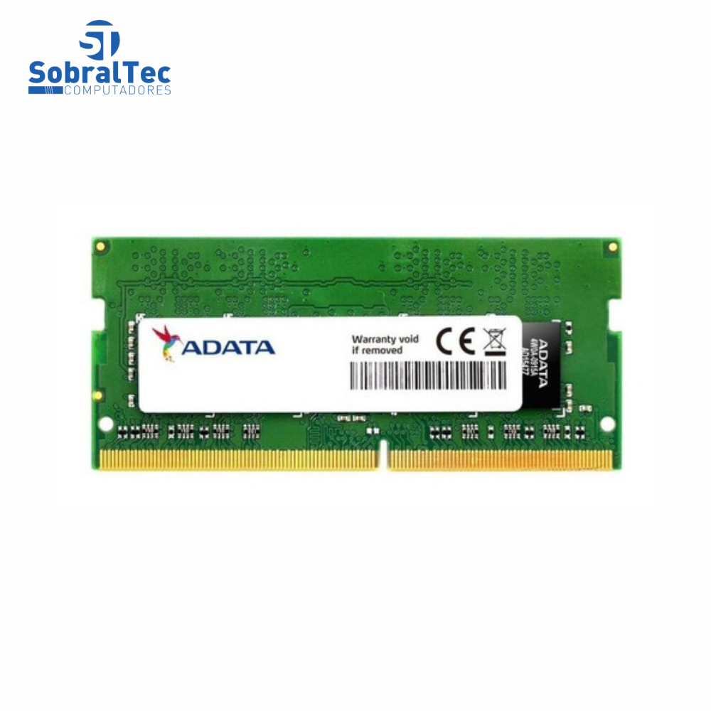 Memoria Ram Notebook Ddr4 8Gb Pc4 Adata 2666 Mhz  AD4S266688G19-Bgn